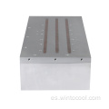 Disipador de calor de aluminio de aluminio con alto contenido de aluminio